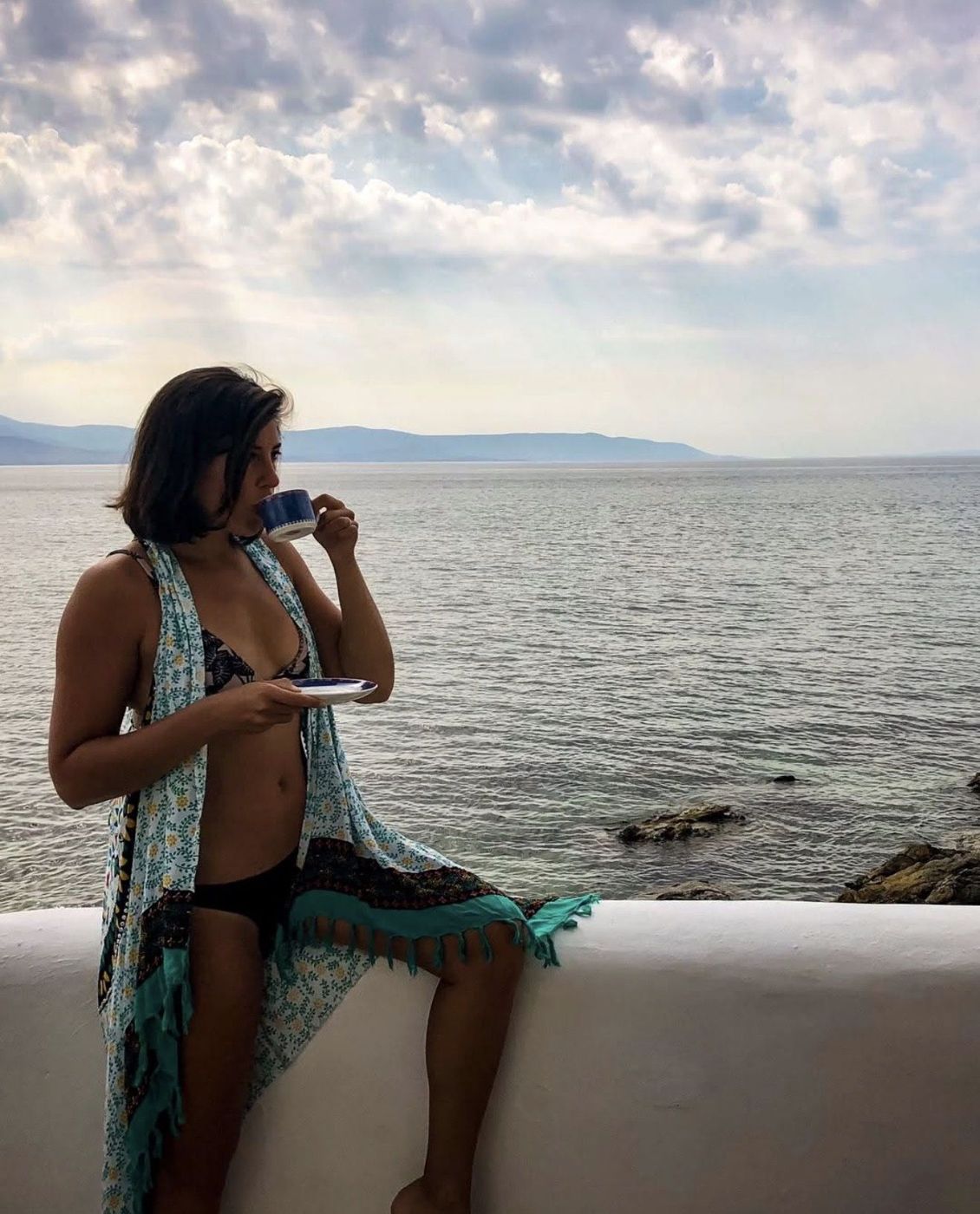 Coffee by the sea
